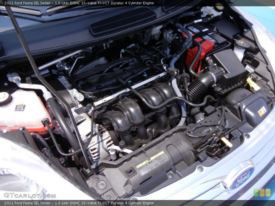 1.6 Liter DOHC 16-Valve Ti-VCT Duratec 4 Cylinder Engine for the 2011 Ford Fiesta #53329677