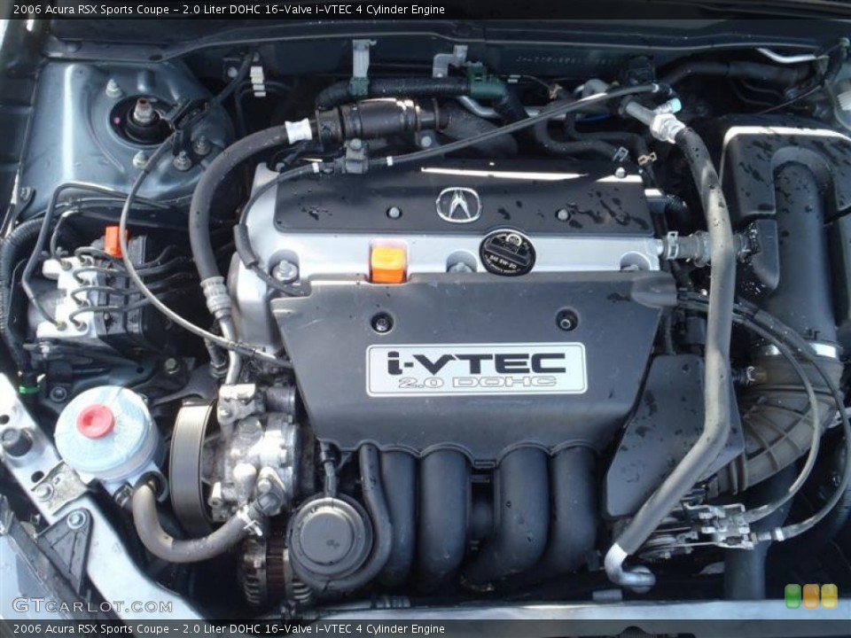 2.0 Liter DOHC 16-Valve i-VTEC 4 Cylinder Engine for the 2006 Acura RSX #53330931