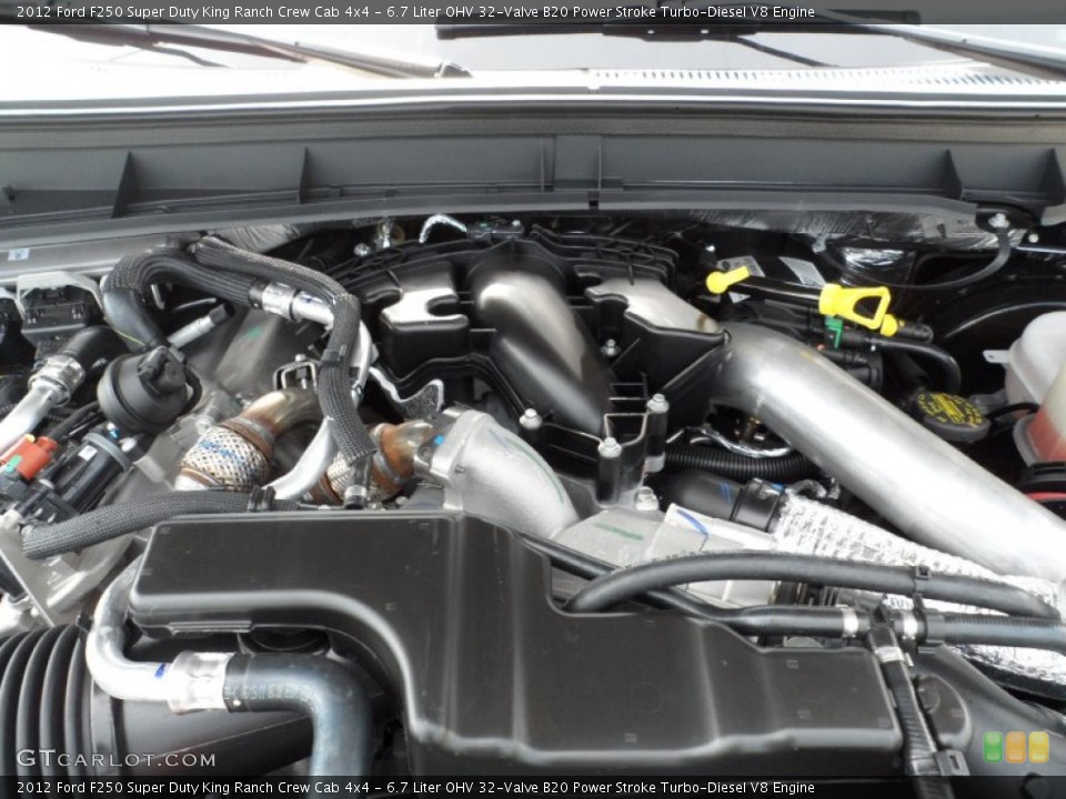 6.7 Liter OHV 32-Valve B20 Power Stroke Turbo-Diesel V8 Engine for the 2012 Ford F250 Super Duty #53335267