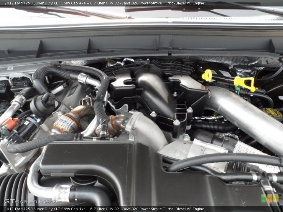 6.7 Liter OHV 32-Valve B20 Power Stroke Turbo-Diesel V8 Engine for the 2012 Ford F250 Super Duty #53335759