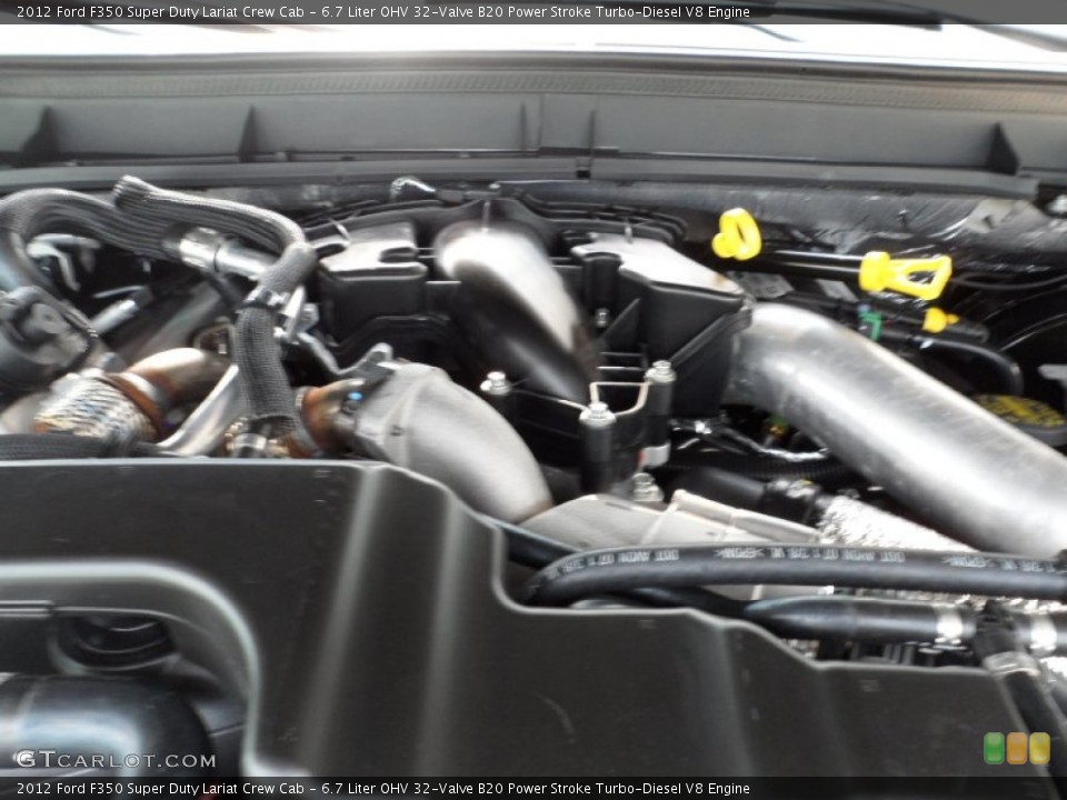 6.7 Liter OHV 32-Valve B20 Power Stroke Turbo-Diesel V8 Engine for the 2012 Ford F350 Super Duty #53336215