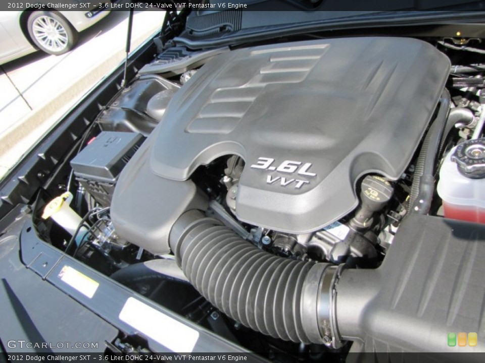 3.6 Liter DOHC 24-Valve VVT Pentastar V6 Engine for the 2012 Dodge Challenger #53345239