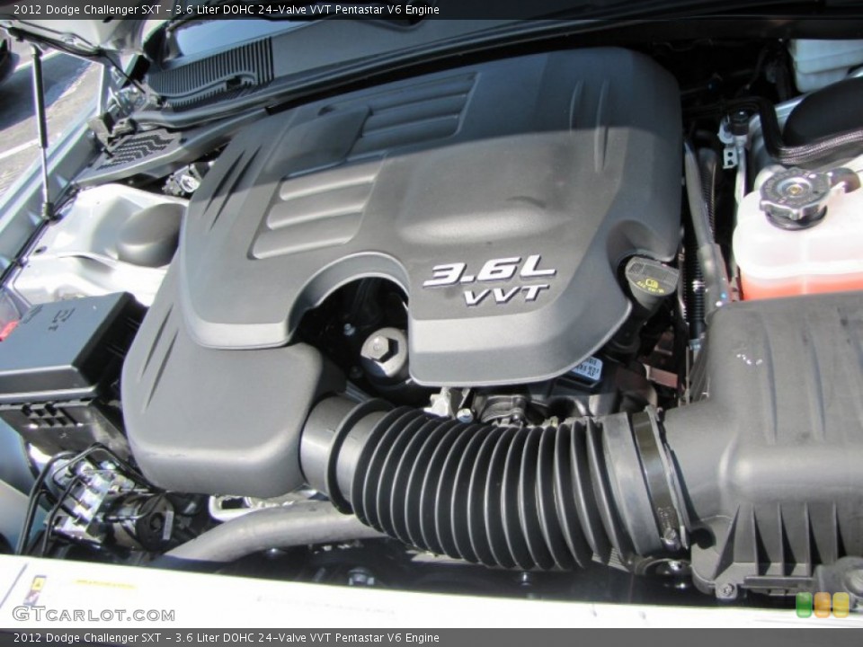 3.6 Liter DOHC 24-Valve VVT Pentastar V6 Engine for the 2012 Dodge Challenger #53345644