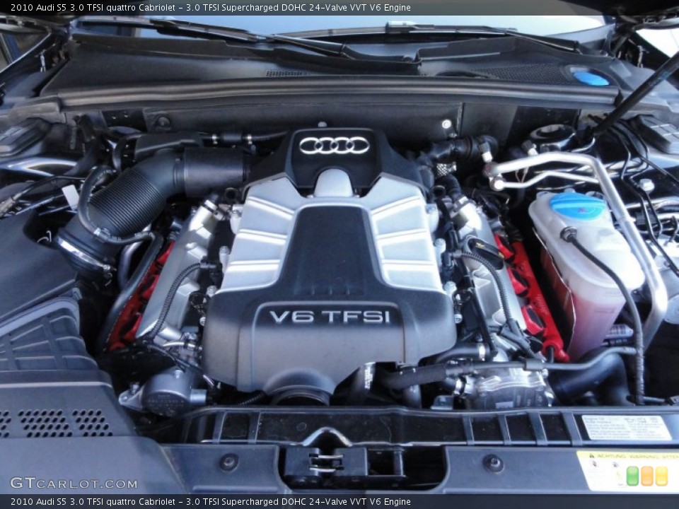 3.0 TFSI Supercharged DOHC 24-Valve VVT V6 Engine for the 2010 Audi S5 #53345911