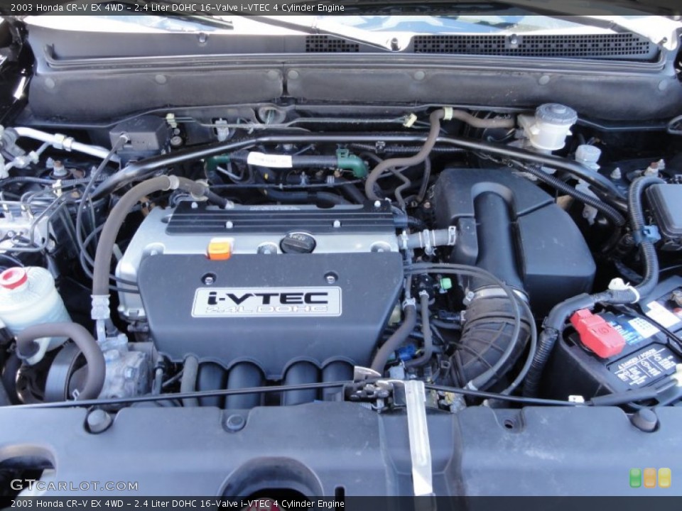 2.4 Liter DOHC 16-Valve i-VTEC 4 Cylinder Engine for the 2003 Honda CR-V #53346502