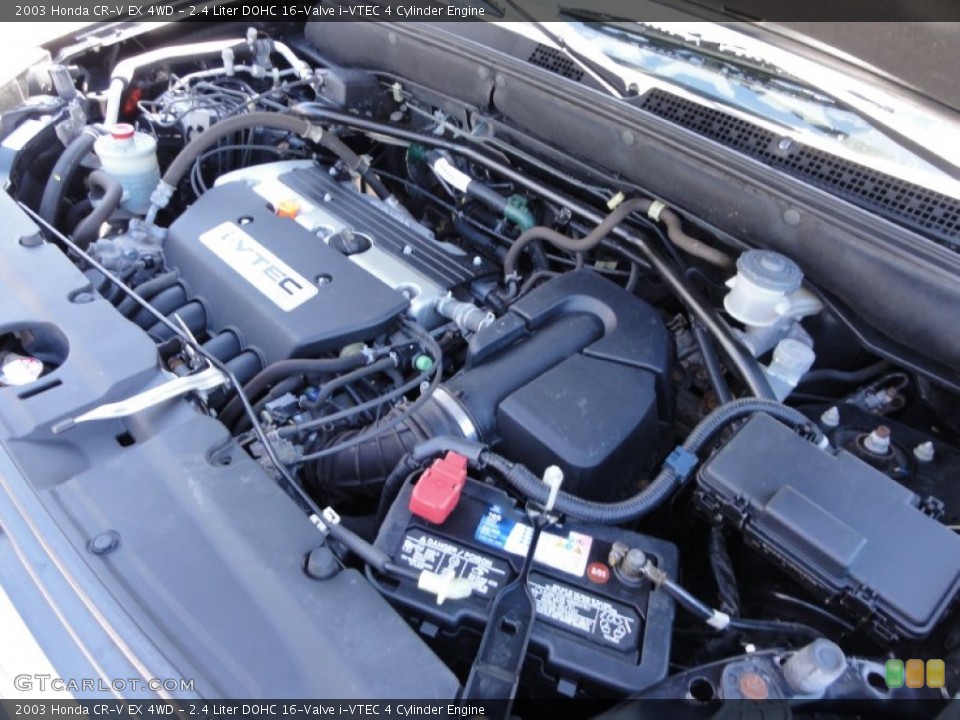 2.4 Liter DOHC 16-Valve i-VTEC 4 Cylinder Engine for the 2003 Honda CR-V #53346514