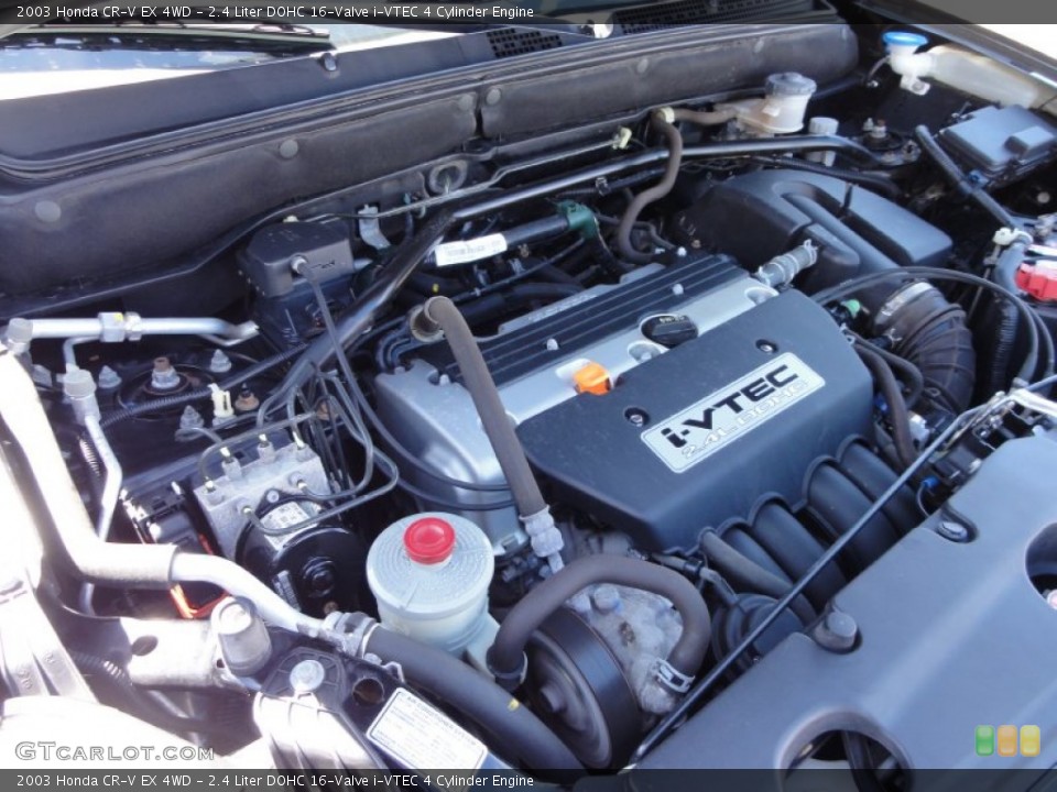 2.4 Liter DOHC 16-Valve i-VTEC 4 Cylinder Engine for the 2003 Honda CR-V #53346526