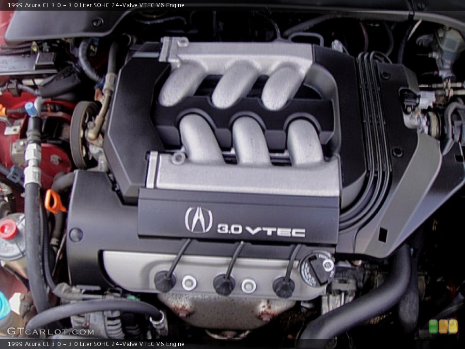 3.0 Liter SOHC 24-Valve VTEC V6 Engine for the 1999 Acura CL #53348290