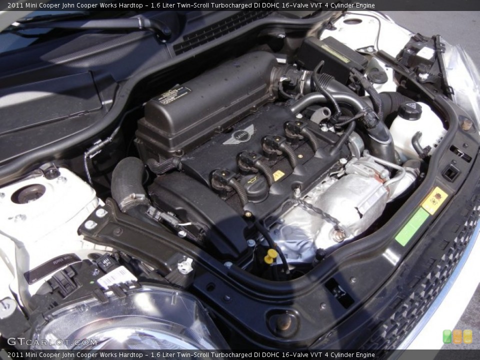 1.6 Liter Twin-Scroll Turbocharged DI DOHC 16-Valve VVT 4 Cylinder Engine for the 2011 Mini Cooper #53355286