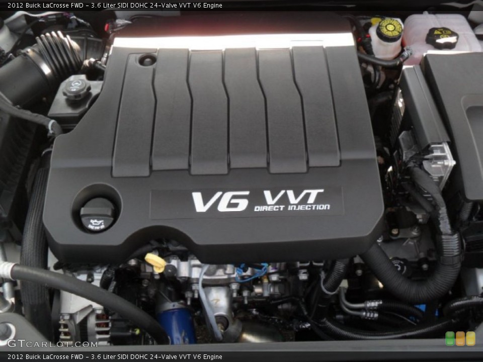 3.6 Liter SIDI DOHC 24-Valve VVT V6 Engine for the 2012 Buick LaCrosse #53357635