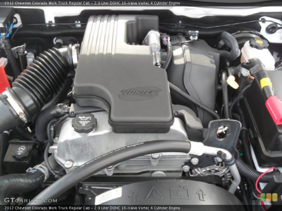 2.9 Liter DOHC 16-Valve Vortec 4 Cylinder Engine for the 2012 Chevrolet Colorado #53358085