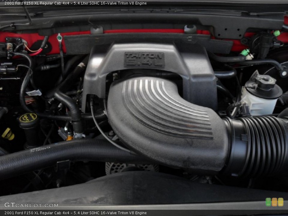 5.4 Liter SOHC 16-Valve Triton V8 Engine for the 2001 Ford F150 #53359330
