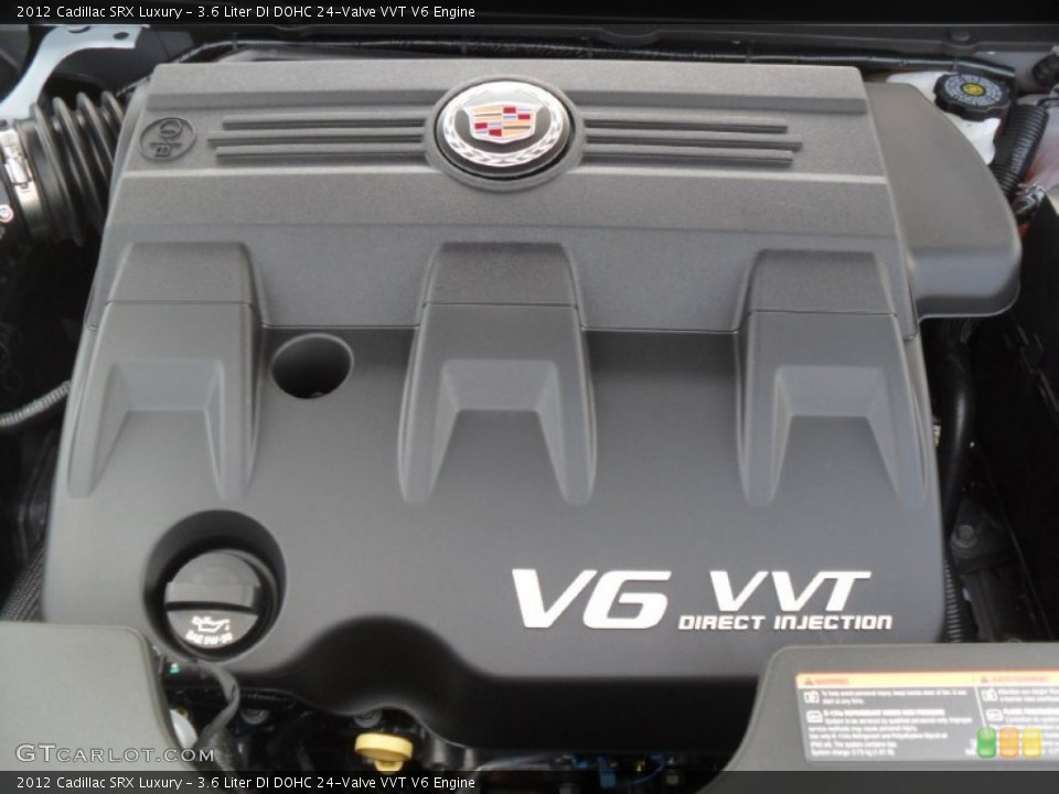 3.6 Liter DI DOHC 24-Valve VVT V6 Engine for the 2012 Cadillac SRX #53365181