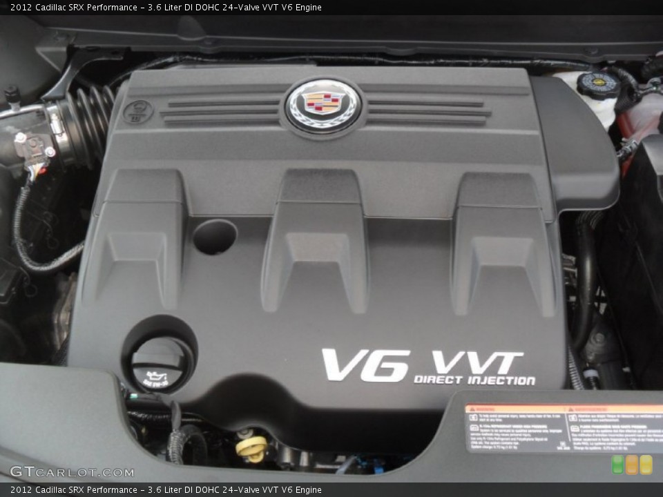 3.6 Liter DI DOHC 24-Valve VVT V6 Engine for the 2012 Cadillac SRX #53365598