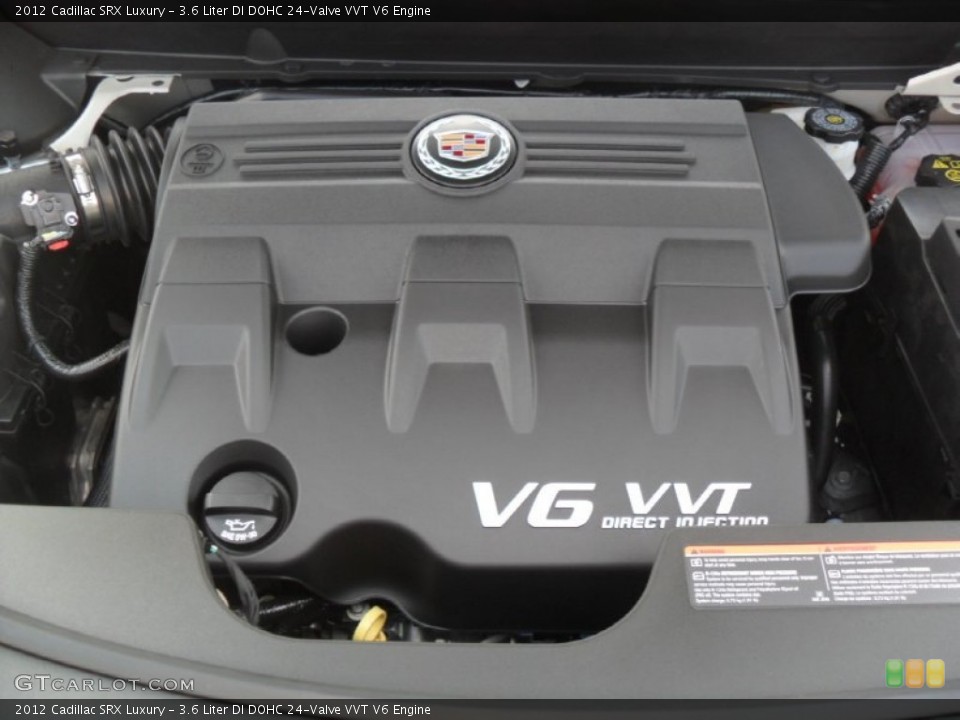 3.6 Liter DI DOHC 24-Valve VVT V6 Engine for the 2012 Cadillac SRX #53365961