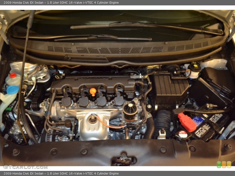 1.8 Liter SOHC 16-Valve i-VTEC 4 Cylinder Engine for the 2009 Honda Civic #53367260