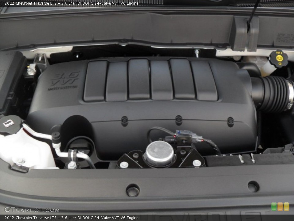 3.6 Liter DI DOHC 24-Valve VVT V6 Engine for the 2012 Chevrolet Traverse #53369395