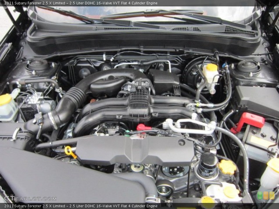 2.5 Liter DOHC 16-Valve VVT Flat 4 Cylinder Engine for the 2011 Subaru Forester #53373401