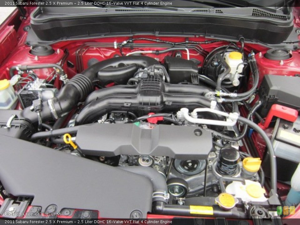 2.5 Liter DOHC 16-Valve VVT Flat 4 Cylinder Engine for the 2011 Subaru Forester #53374904