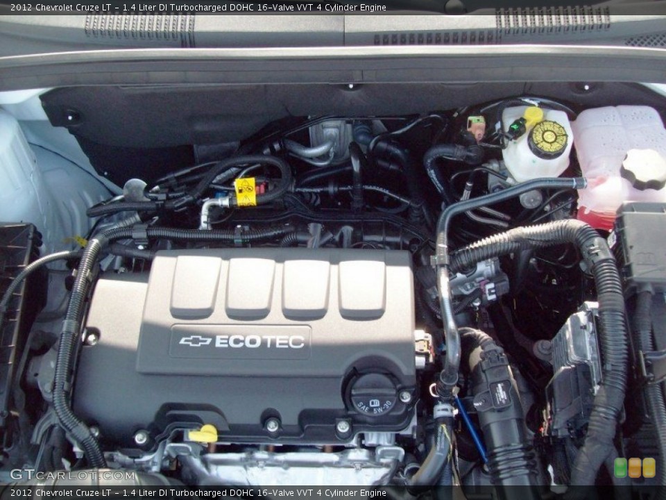 1.4 Liter DI Turbocharged DOHC 16-Valve VVT 4 Cylinder Engine for the 2012 Chevrolet Cruze #53376044