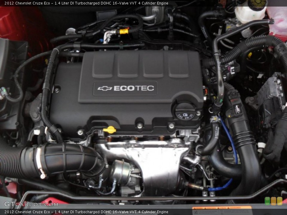 1.4 Liter DI Turbocharged DOHC 16-Valve VVT 4 Cylinder Engine for the 2012 Chevrolet Cruze #53383787