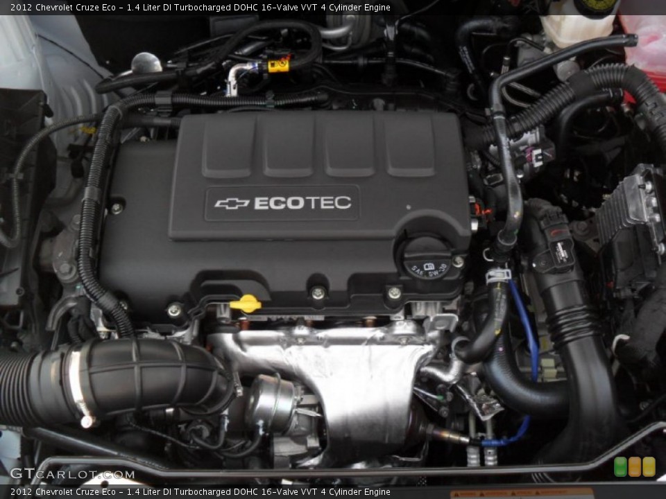 1.4 Liter DI Turbocharged DOHC 16-Valve VVT 4 Cylinder Engine for the 2012 Chevrolet Cruze #53384504