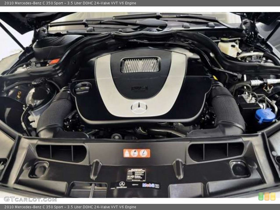 3.5 Liter DOHC 24-Valve VVT V6 Engine for the 2010 Mercedes-Benz C #53385098