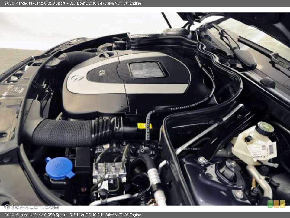 3.5 Liter DOHC 24-Valve VVT V6 Engine for the 2010 Mercedes-Benz C #53385113
