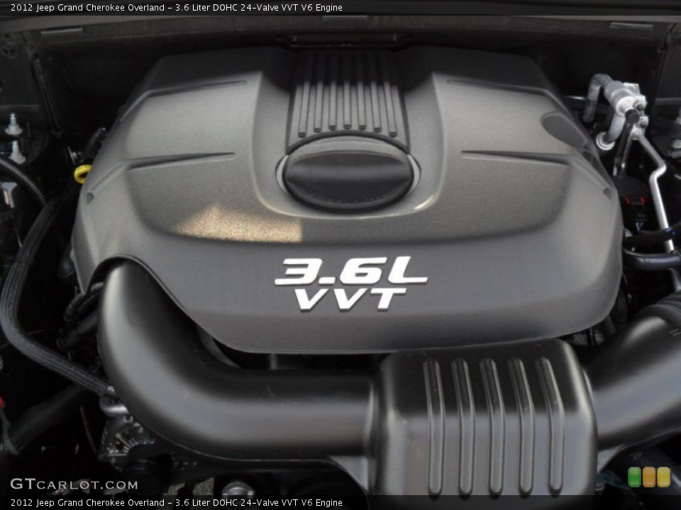 3.6 Liter DOHC 24-Valve VVT V6 Engine for the 2012 Jeep Grand Cherokee #53390120