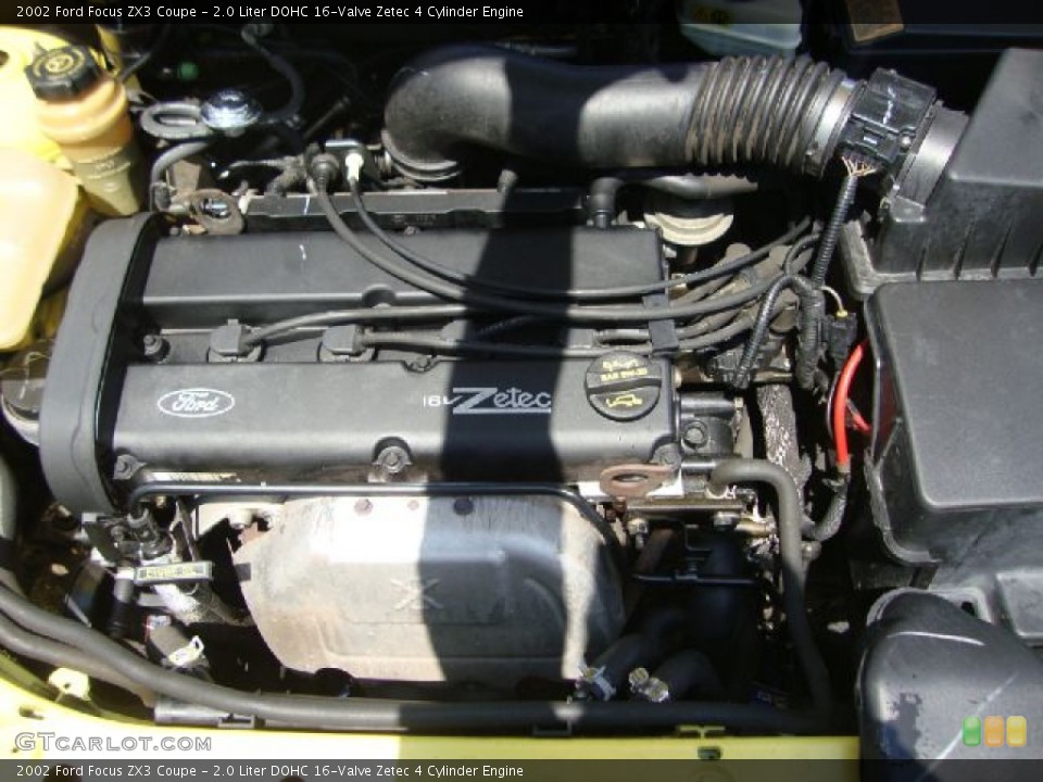 2.0 Liter DOHC 16-Valve Zetec 4 Cylinder Engine for the 2002 Ford Focus #53391770