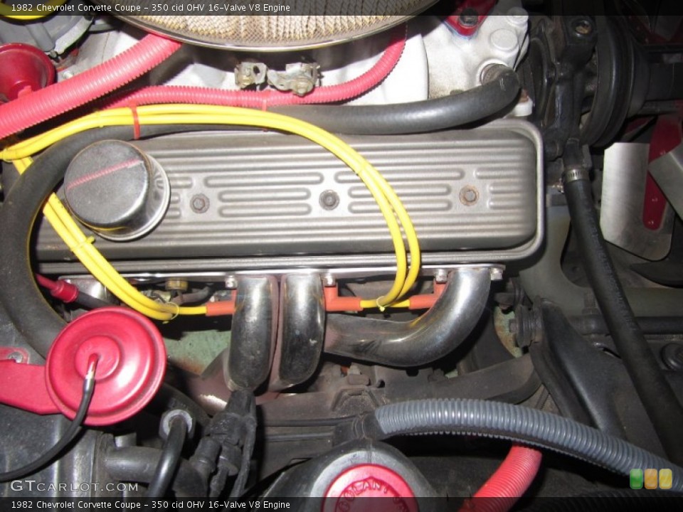 350 cid OHV 16-Valve V8 Engine for the 1982 Chevrolet Corvette #53398958