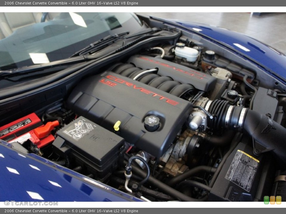 6.0 Liter OHV 16-Valve LS2 V8 Engine for the 2006 Chevrolet Corvette #53406983