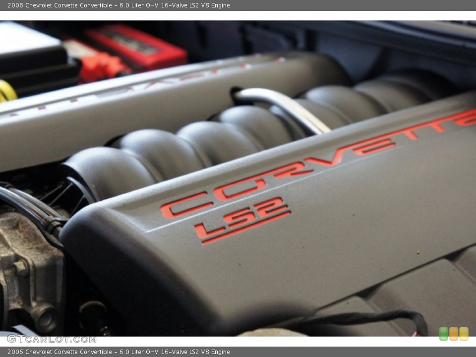 6.0 Liter OHV 16-Valve LS2 V8 Engine for the 2006 Chevrolet Corvette #53406995