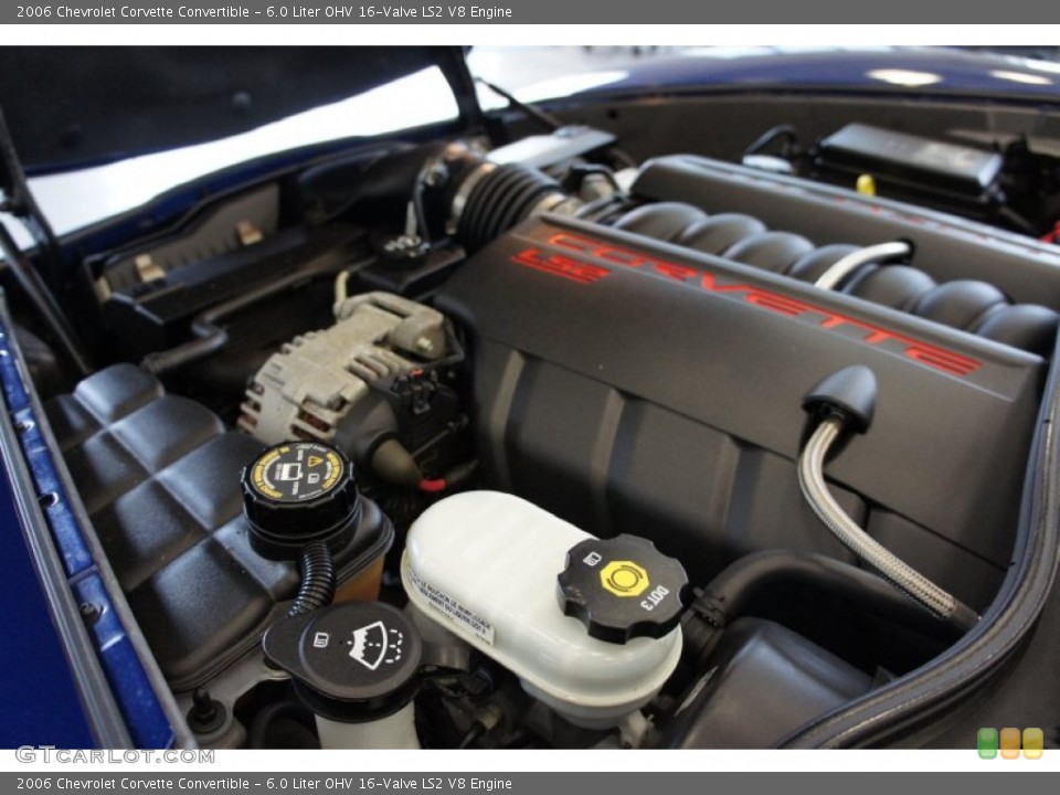 6.0 Liter OHV 16-Valve LS2 V8 Engine for the 2006 Chevrolet Corvette #53407004