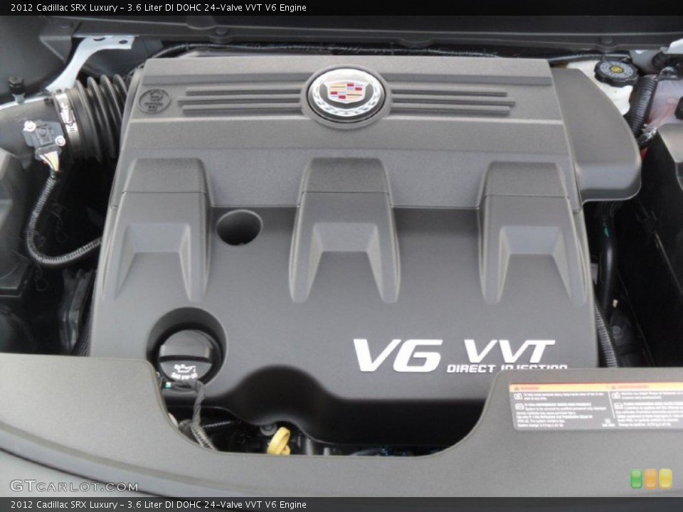 3.6 Liter DI DOHC 24-Valve VVT V6 Engine for the 2012 Cadillac SRX #53408789