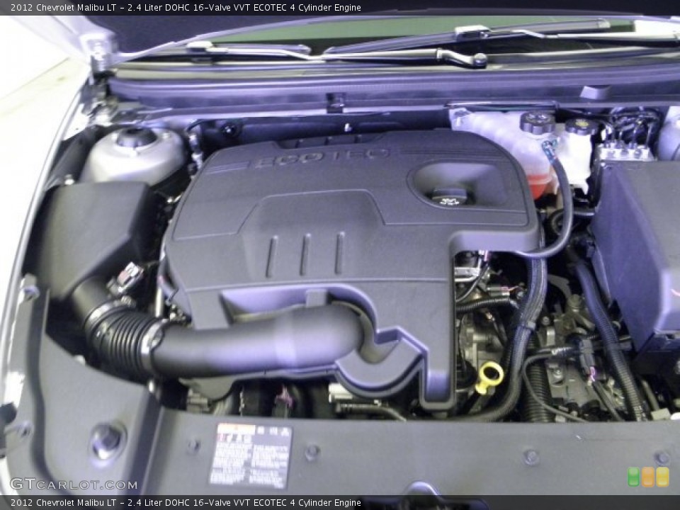 2.4 Liter DOHC 16-Valve VVT ECOTEC 4 Cylinder Engine for the 2012 Chevrolet Malibu #53415817