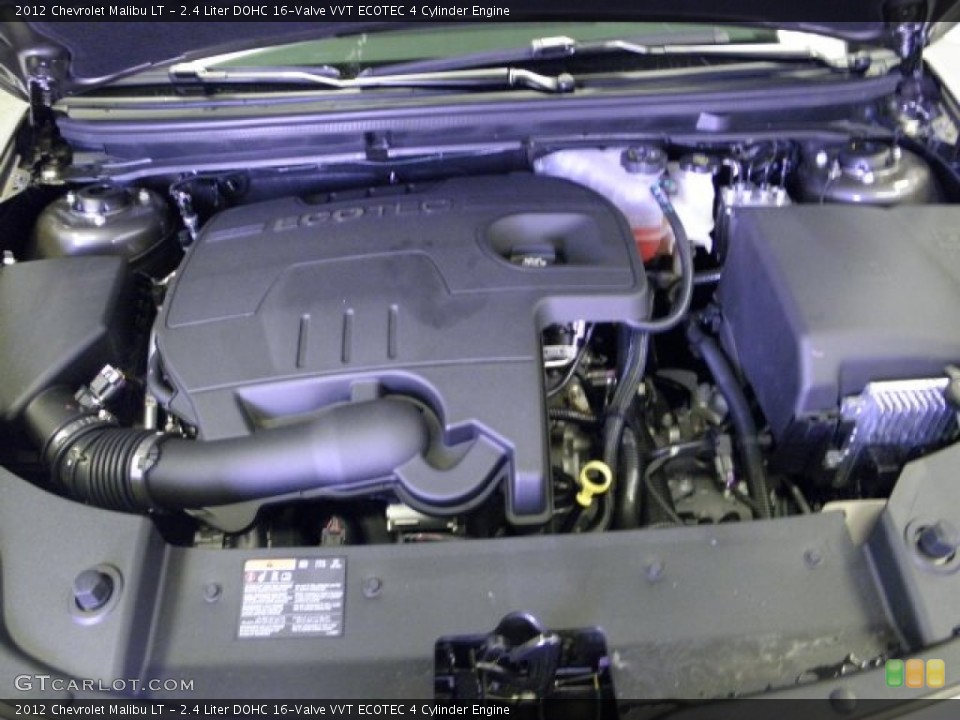 2.4 Liter DOHC 16-Valve VVT ECOTEC 4 Cylinder Engine for the 2012 Chevrolet Malibu #53416149