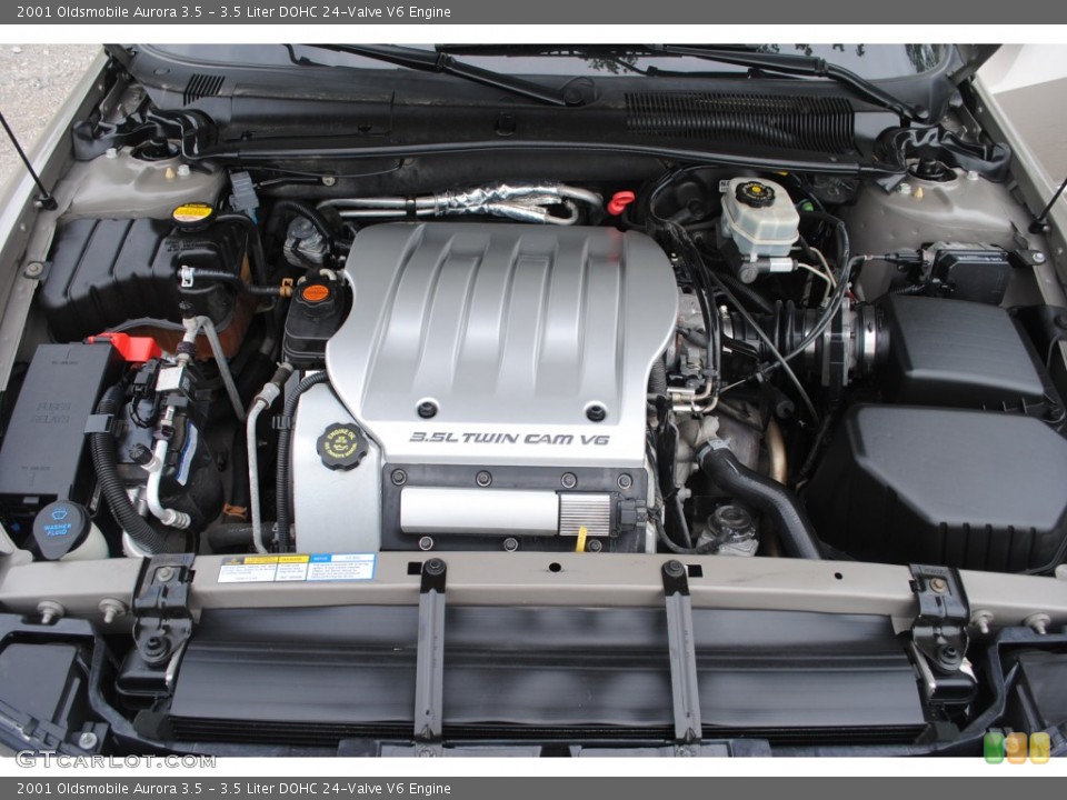 3.5 Liter DOHC 24-Valve V6 Engine for the 2001 Oldsmobile Aurora #53417836