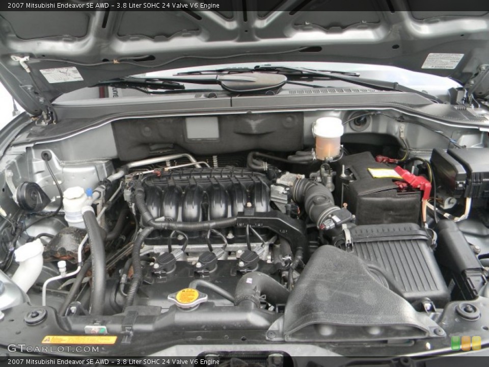 3.8 Liter SOHC 24 Valve V6 Engine for the 2007 Mitsubishi Endeavor #53419797