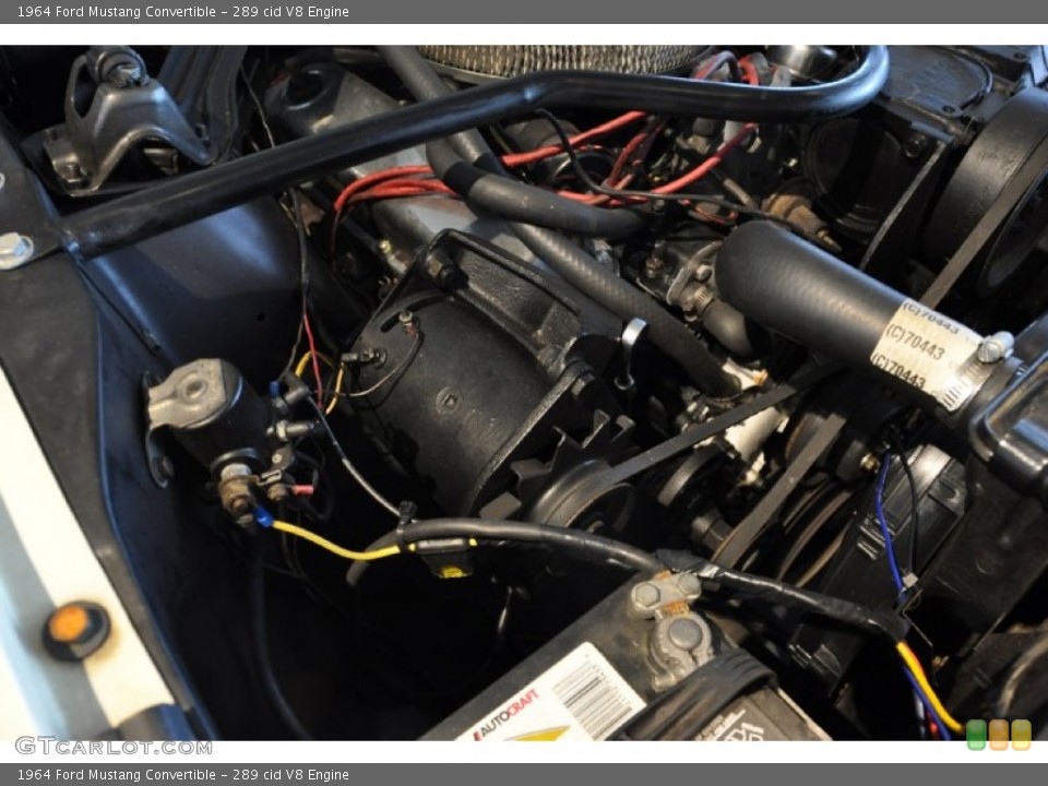 289 cid V8 Engine for the 1964 Ford Mustang #53452913