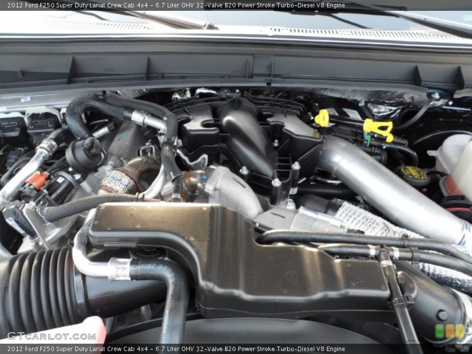 6.7 Liter OHV 32-Valve B20 Power Stroke Turbo-Diesel V8 Engine for the 2012 Ford F250 Super Duty #53457187