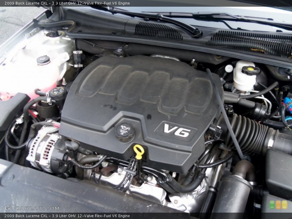 3.9 Liter OHV 12-Valve Flex-Fuel V6 Engine for the 2009 Buick Lucerne #53461894