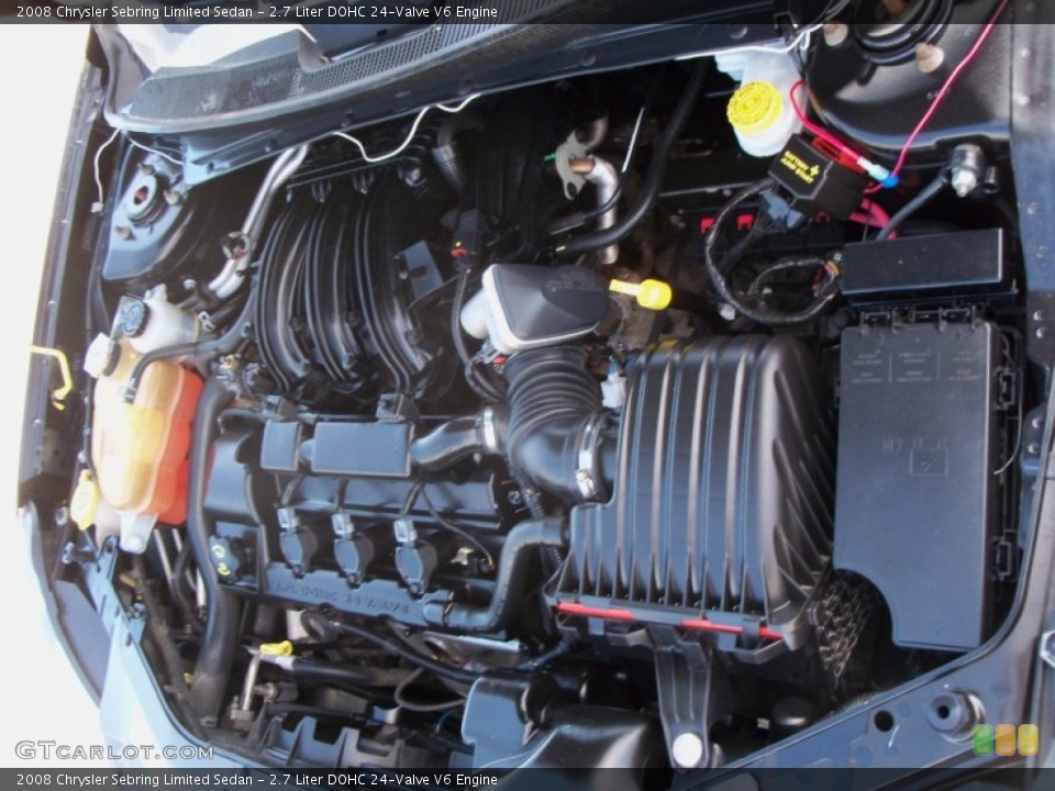 2.7 Liter DOHC 24-Valve V6 Engine for the 2008 Chrysler Sebring #53466064