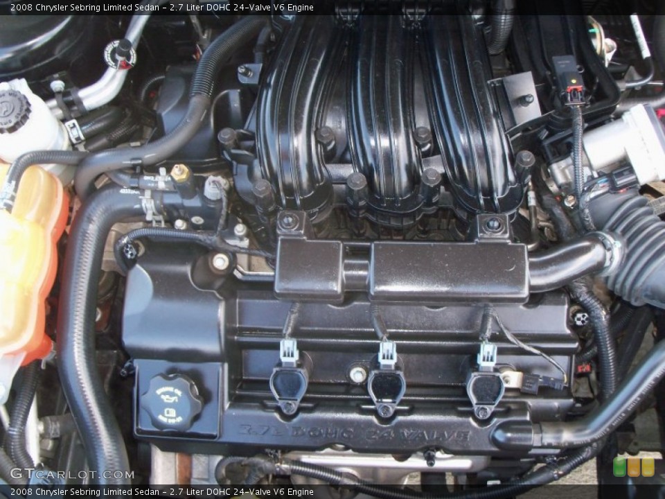2.7 Liter DOHC 24-Valve V6 Engine for the 2008 Chrysler Sebring #53466076