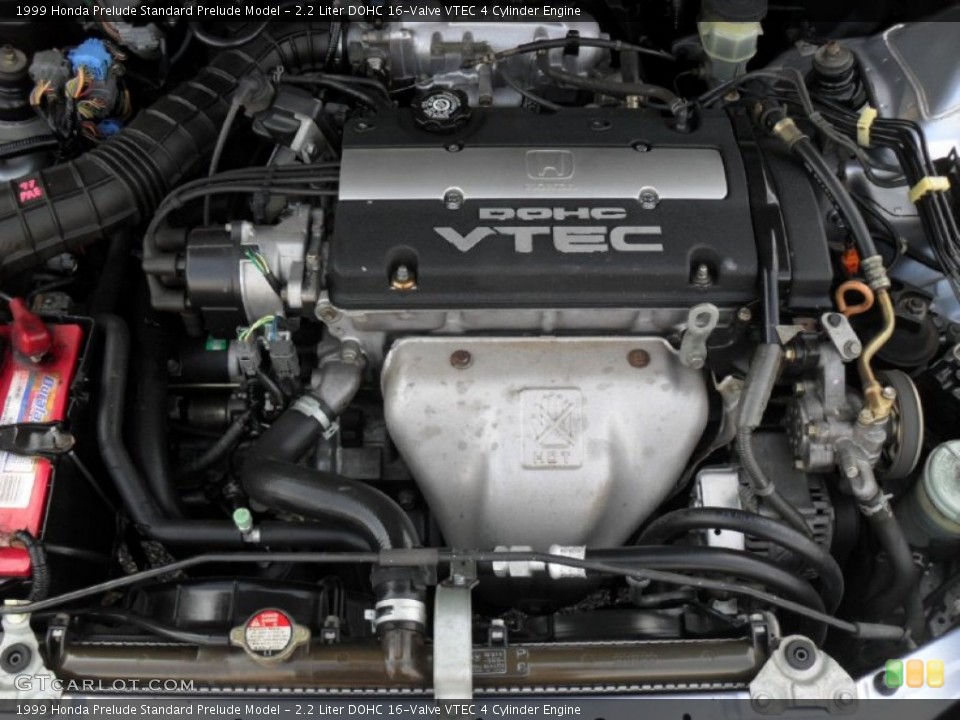 2.2 Liter DOHC 16-Valve VTEC 4 Cylinder Engine for the 1999 Honda Prelude #53469172