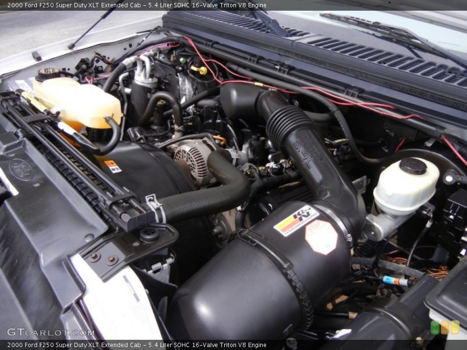 5.4 Liter SOHC 16-Valve Triton V8 Engine for the 2000 Ford F250 Super Duty #53469985