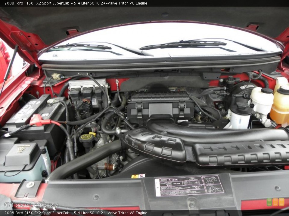 5.4 Liter SOHC 24-Valve Triton V8 Engine for the 2008 Ford F150 #53470807