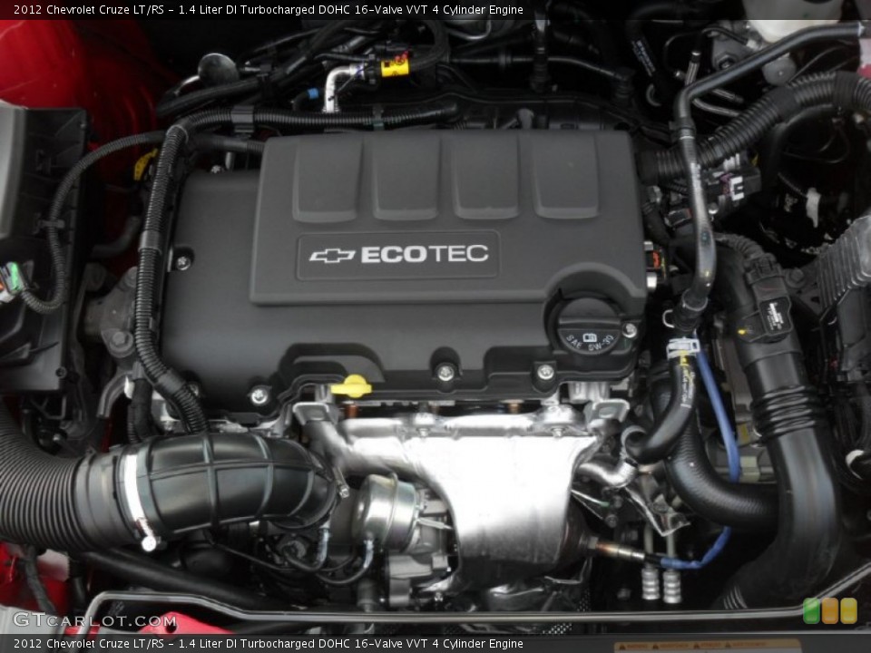 1.4 Liter DI Turbocharged DOHC 16-Valve VVT 4 Cylinder Engine for the 2012 Chevrolet Cruze #53481323