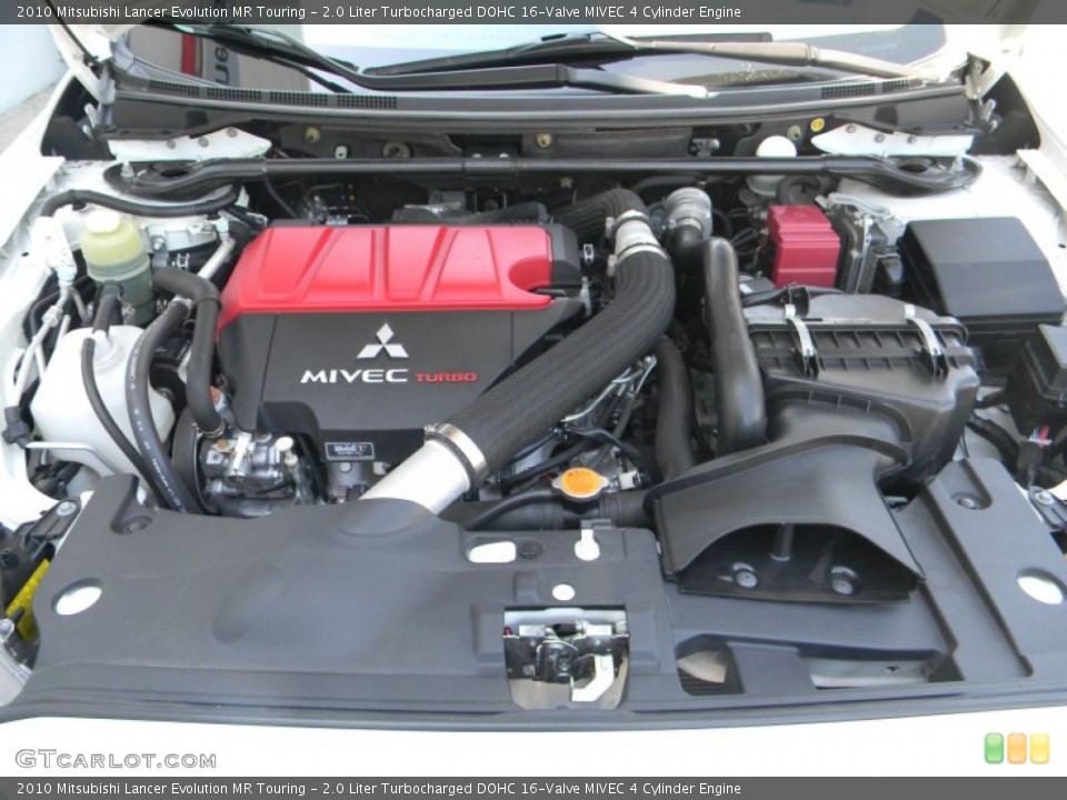 2.0 Liter Turbocharged DOHC 16-Valve MIVEC 4 Cylinder Engine for the 2010 Mitsubishi Lancer Evolution #53484491