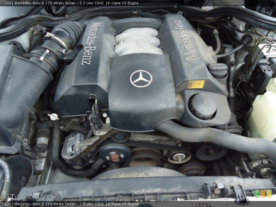 3.2 Liter SOHC 18-Valve V6 Engine for the 2001 Mercedes-Benz E #53486763